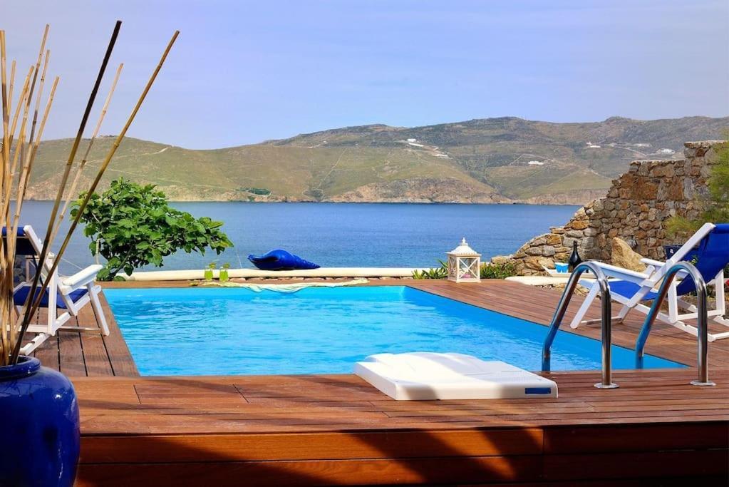 Allaya,Panormos Villa Private Pool Exteriér fotografie